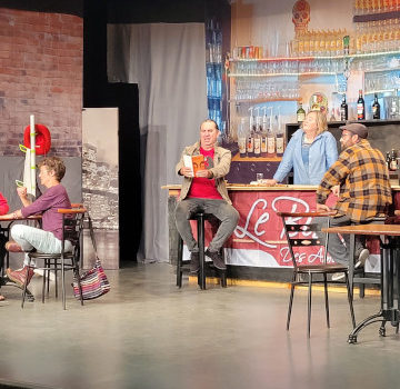 Photo de la troupe de théâtre Acte - Festival Aux 1ères Loges - Les Loges Virelartdaise